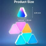 sizes of traingle gaming lights