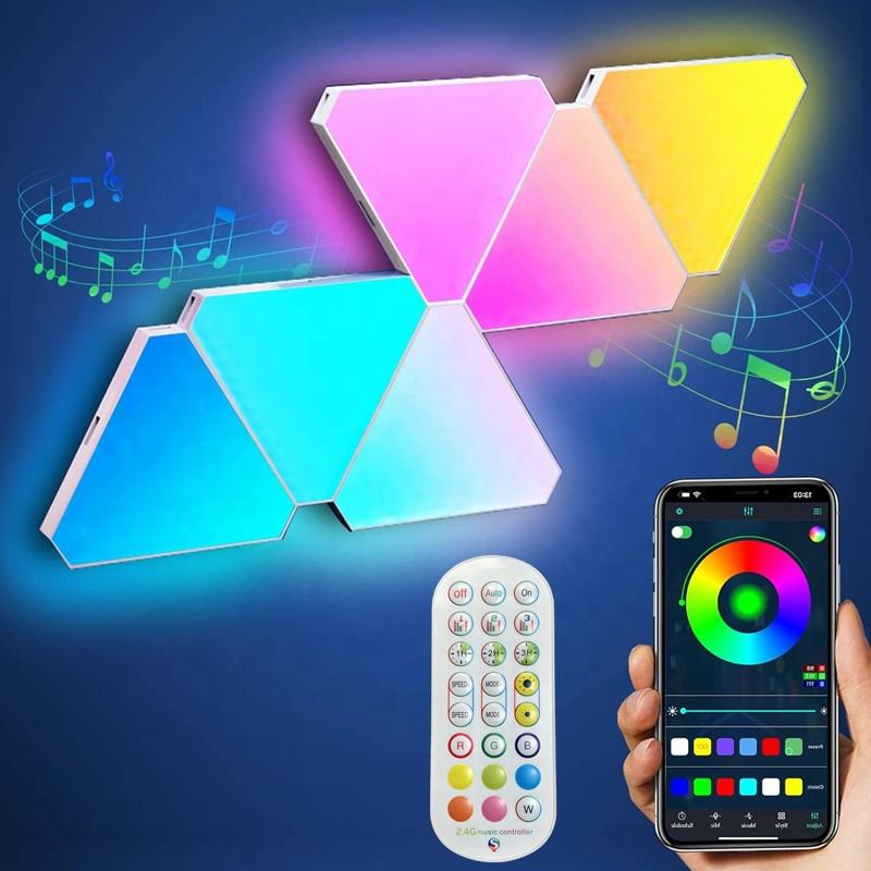 triangle gaming lights