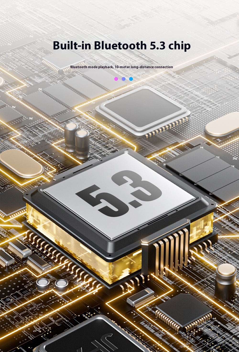 bluetooth 5.3 enabled in Sensor Speaker with bluetooth