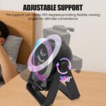 360 degree rotatable Sensor Speaker with bluetooth