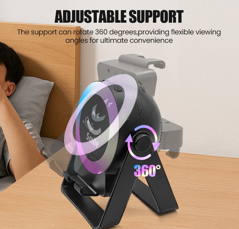 360 degree rotatable Sensor Speaker with bluetooth