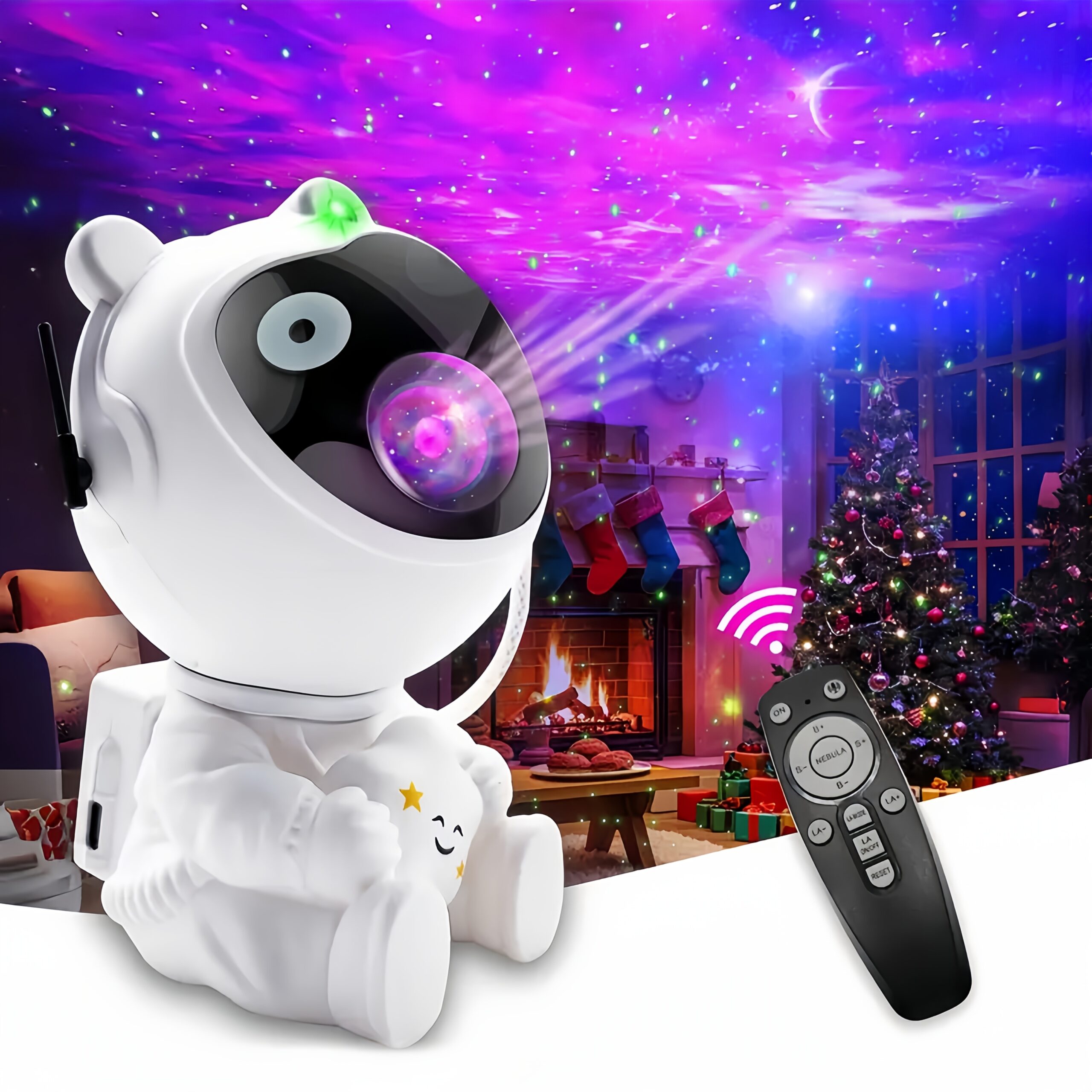 Astronaut Galaxy Projection Light