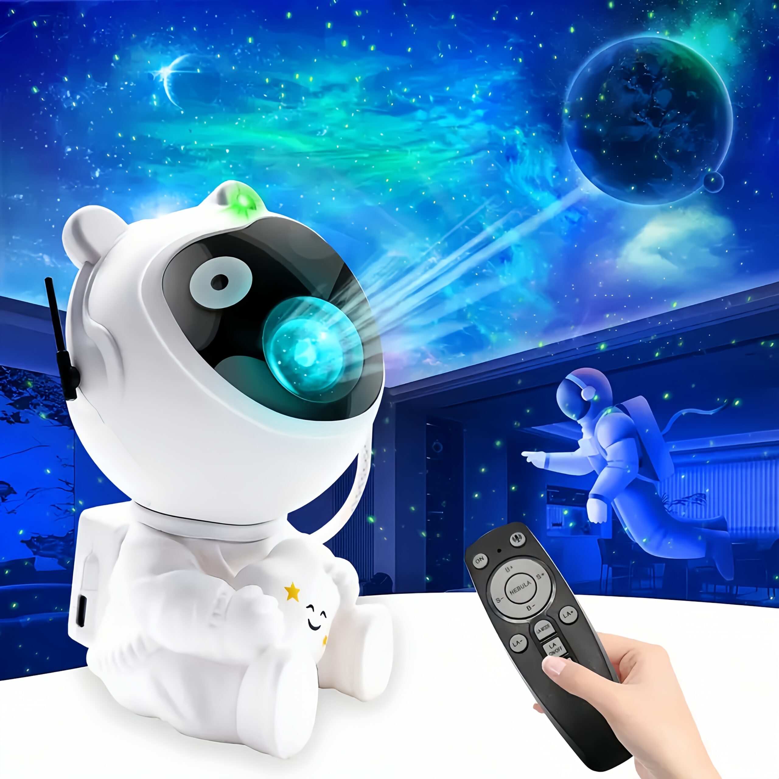Astronaut Galaxy Projection Light