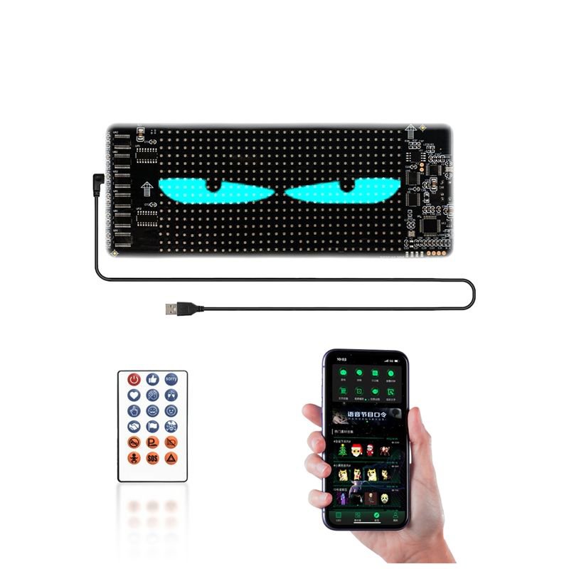 LED Matrix Panel with box contents